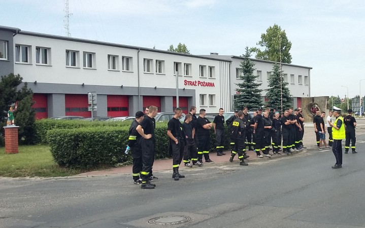 szkolenie podstawowe OSP - kierowanie ruchem drogowym