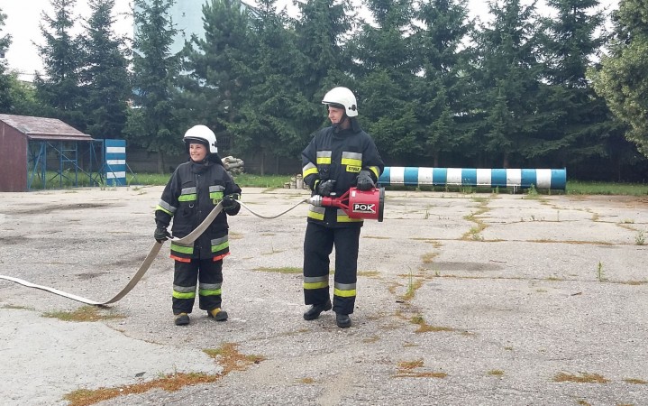 szkolenie podstawowe OSP - środki gaśnicze