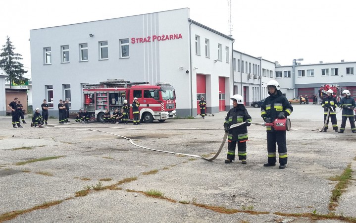 szkolenie podstawowe OSP - środki gaśnicze