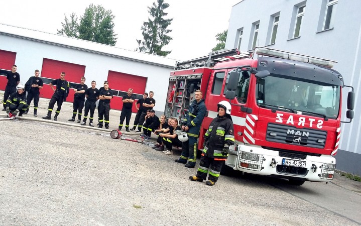 szkolenie podstawowe OSP - środki gaśnicze