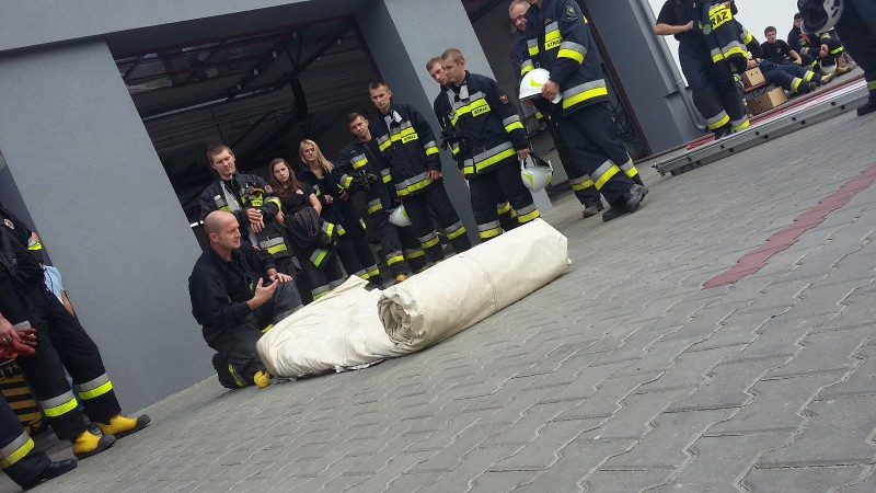 szkolenie podstawowe OSP - ewakuacja poszkodowanych