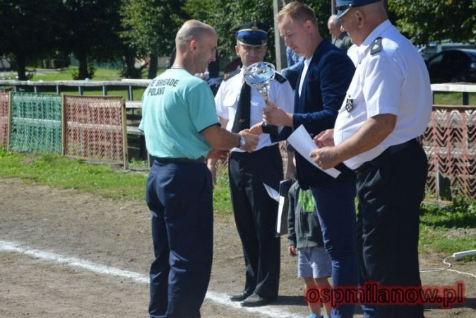 Zawody CTIF w Milanowie - mł.bryg. Tomasz Ławecki