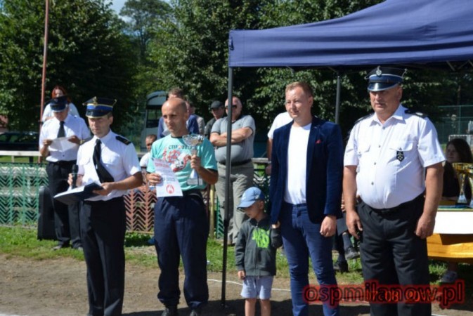 Zawody CTIF w Milanowie - mł.bryg. Tomasz Ławecki